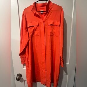 Chico's Vibrant Orange Dress